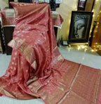 Baswada Silk Bhagalpuri Saree with Embroidery Work