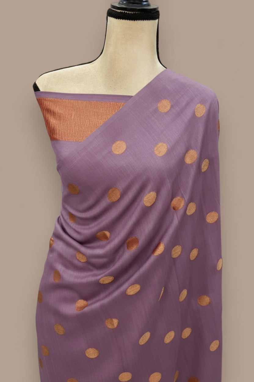 Banarasi Saree with versatile coin butti design
