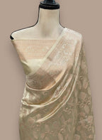 Banarasi Silk Saree with floral design