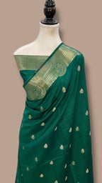 Banarasi Silk Saree with floral design