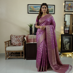 Baswada Silk Bhagalpuri Saree with Embroidery Work