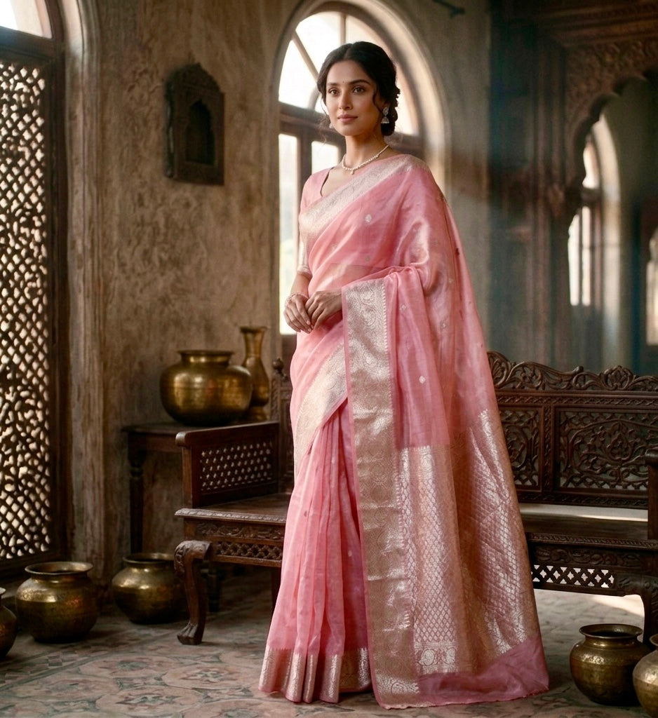 Banarasi Organza Saree