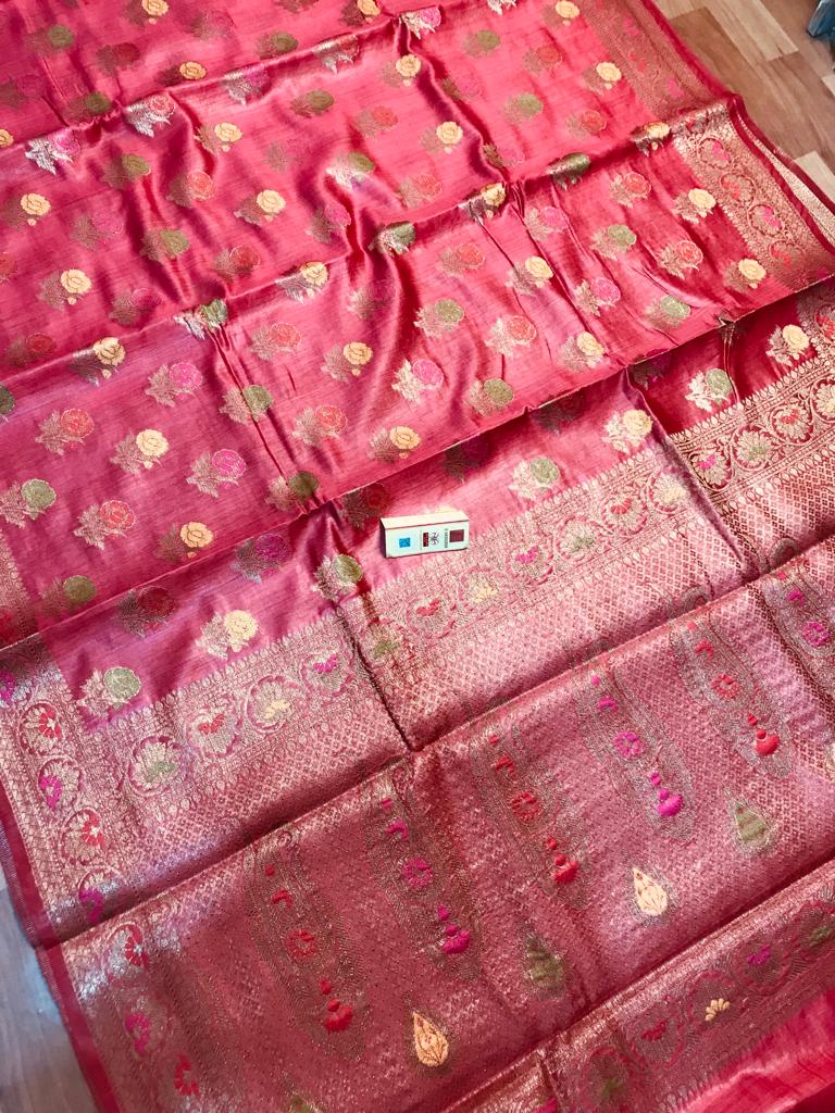Kota silk banarasi saree