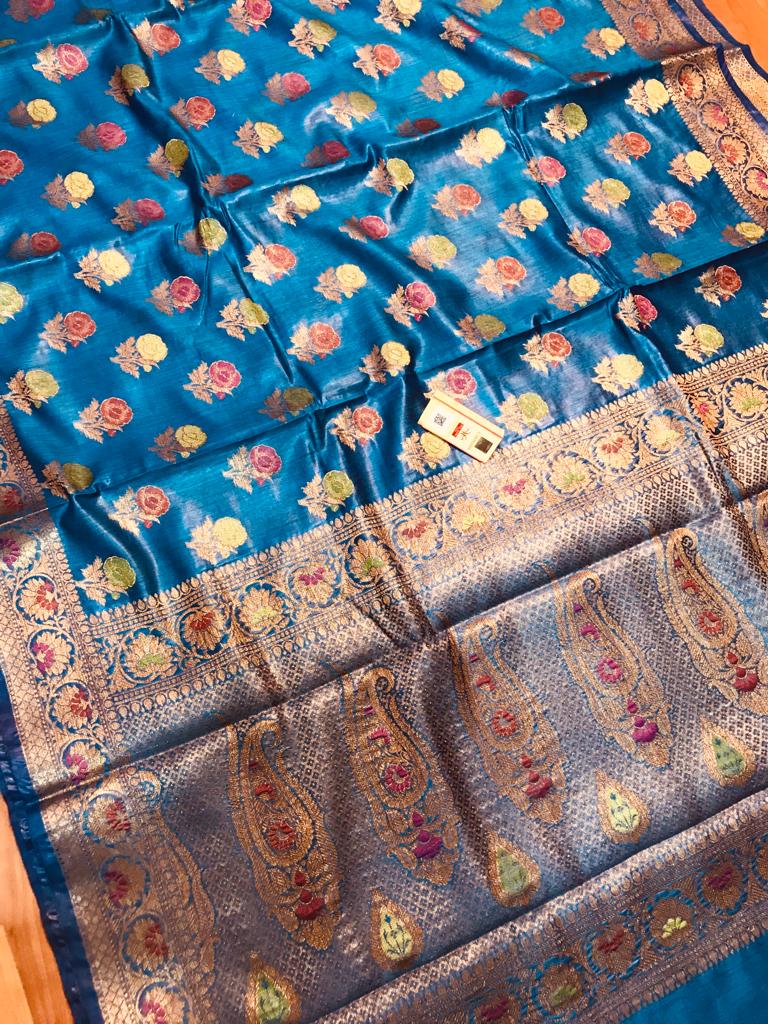 Kota silk banarasi saree