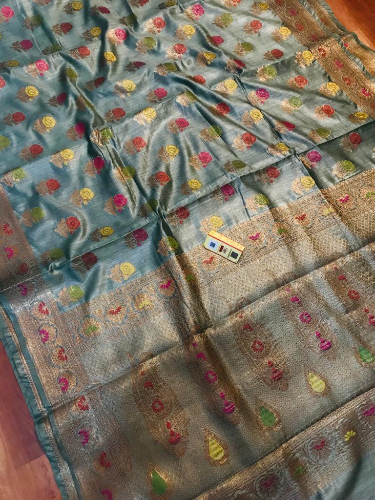 Kota silk banarasi saree