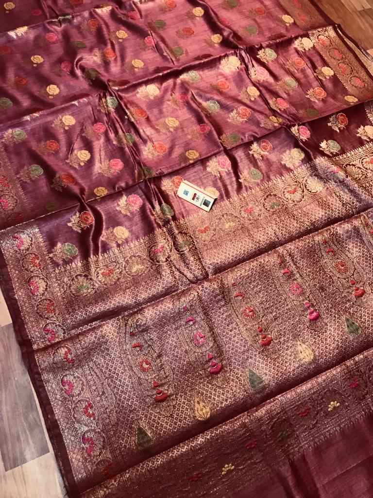 Kota silk banarasi saree