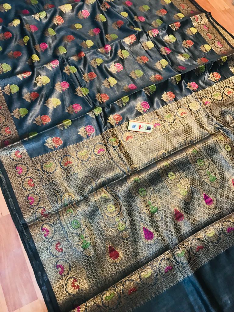 Kota silk banarasi saree