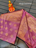 Baswada Silk Bhagalpuri Saree with Embroidery Work